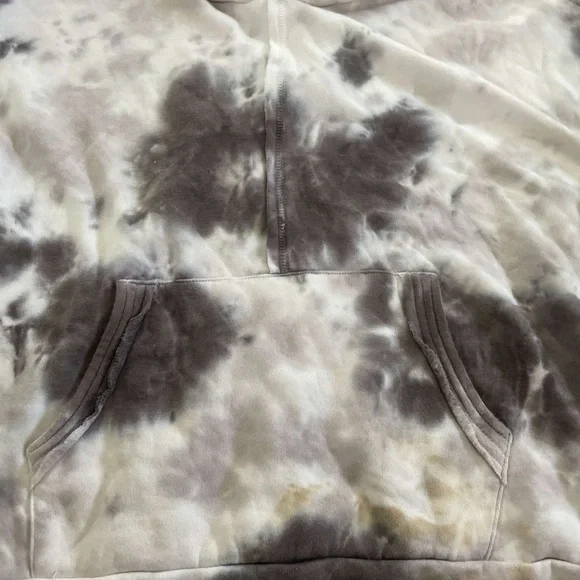 Free People Work It Out Tie Dye Hoodie-Size Medium - Picture 3 of 8